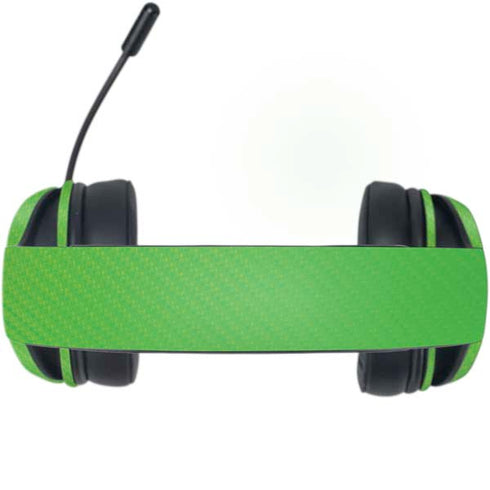 Green Carbon Fiber Specialty Material Razer Kraken X Skin